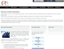 Tablet Screenshot of globeinfosystems.com